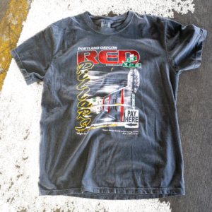 Spot Check Series-Red Pillars T Shirt Stone Vintage